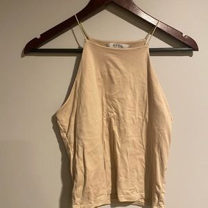 Gaze size small beige shirt